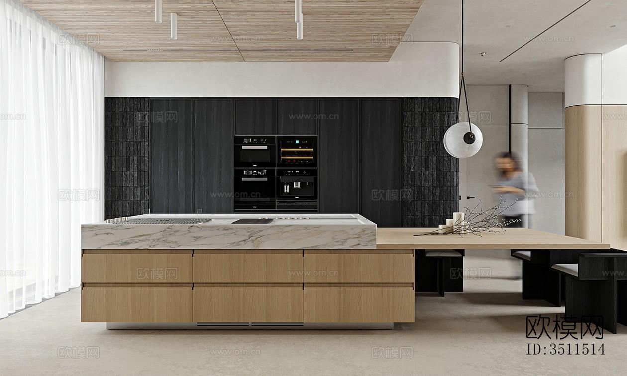 现代别墅效果图下载（渲染图17）