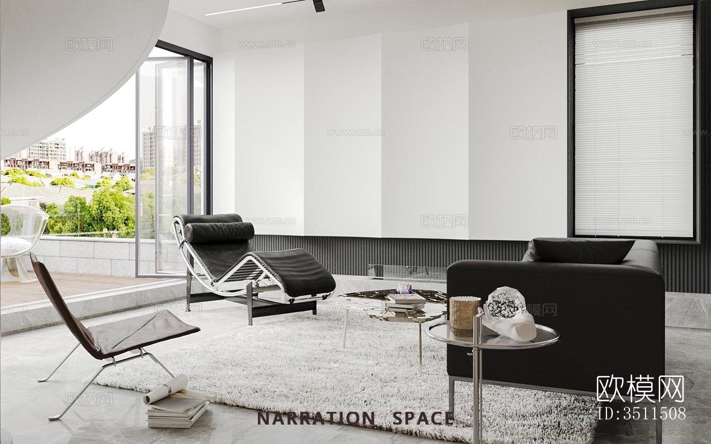 现代别墅效果图下载（渲染图7）