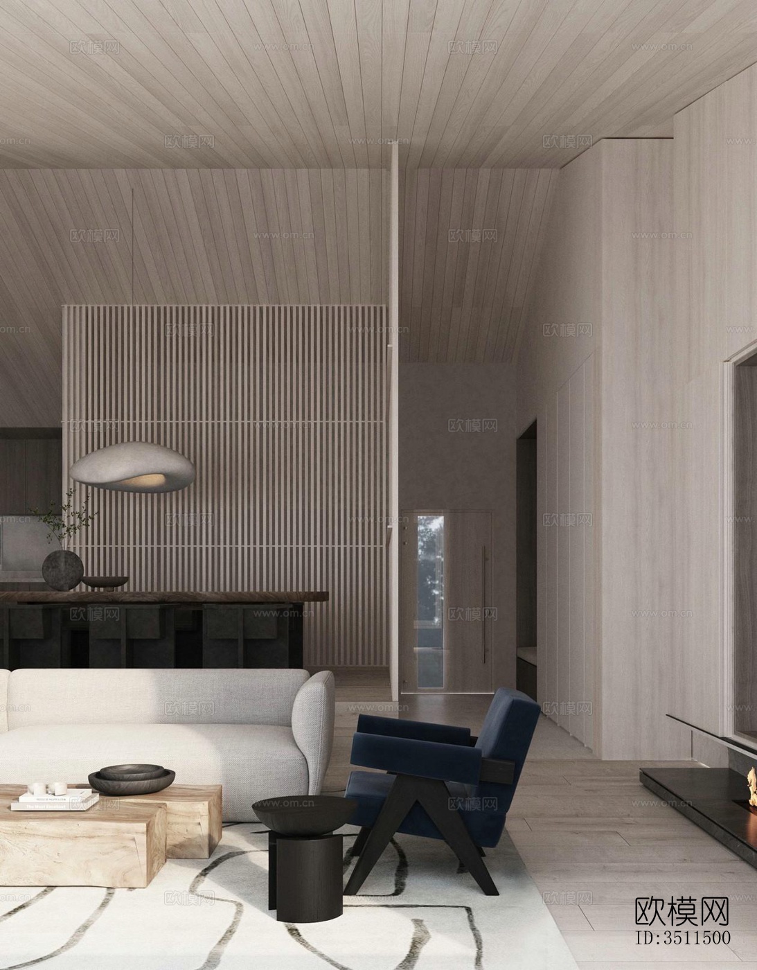 现代别墅效果图下载（渲染图12）