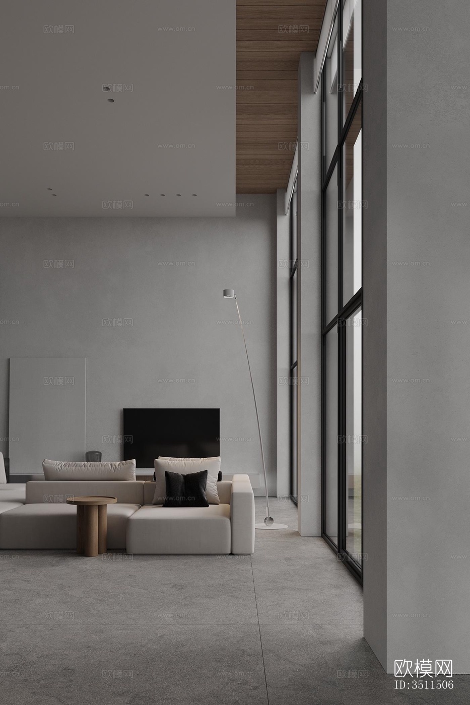 现代别墅效果图下载（渲染图15）