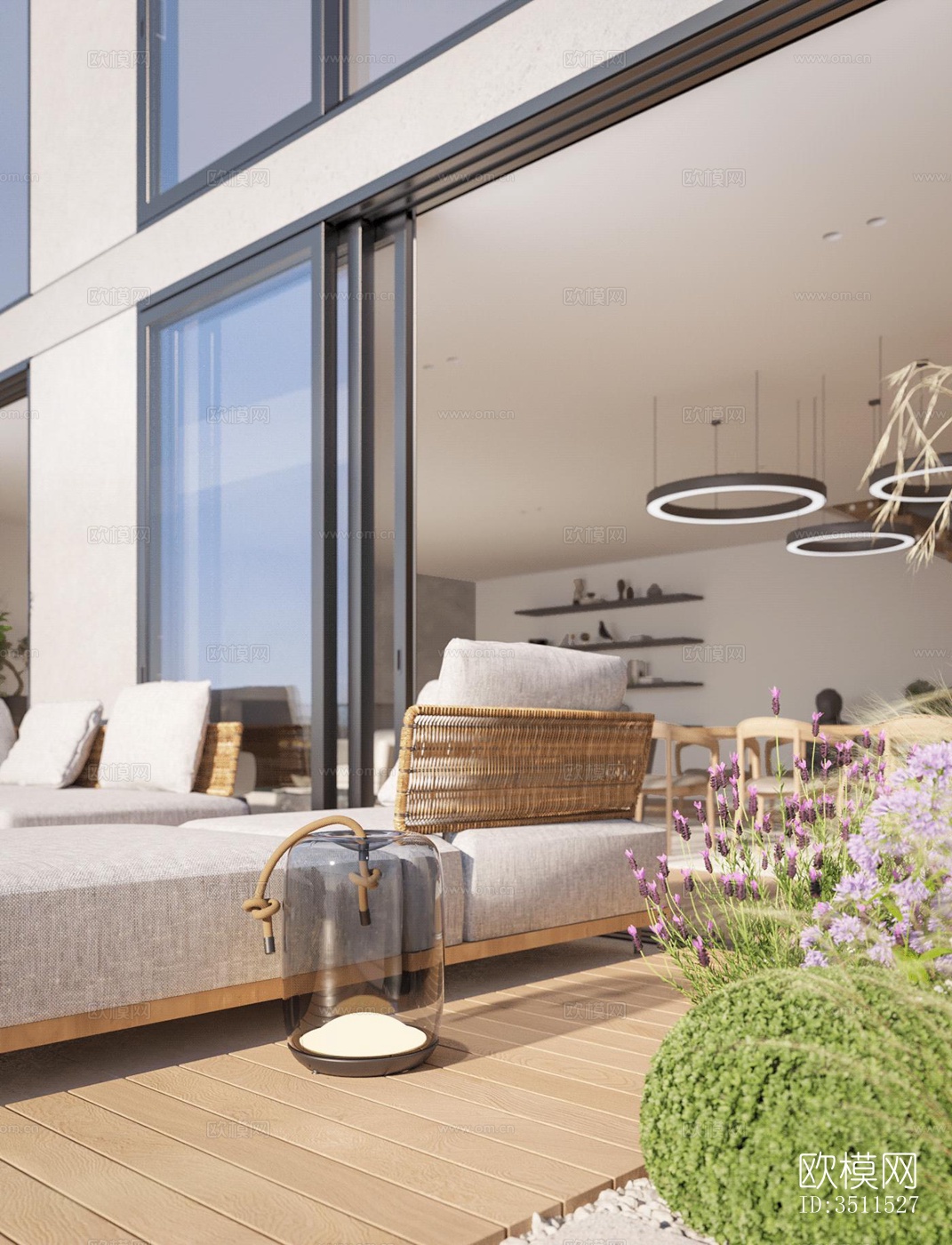 现代别墅效果图下载（渲染图11）