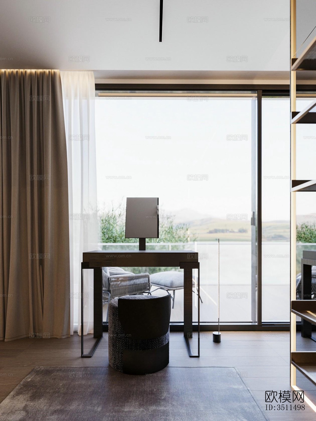 现代别墅效果图下载（渲染图9）