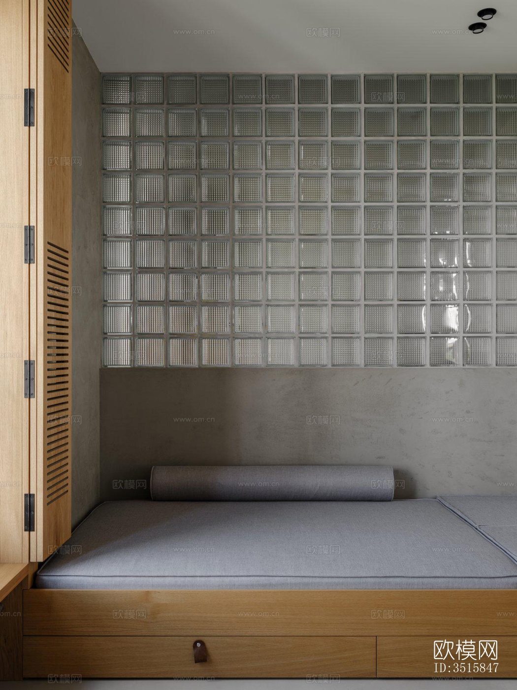 现代平层效果图下载（渲染图8）