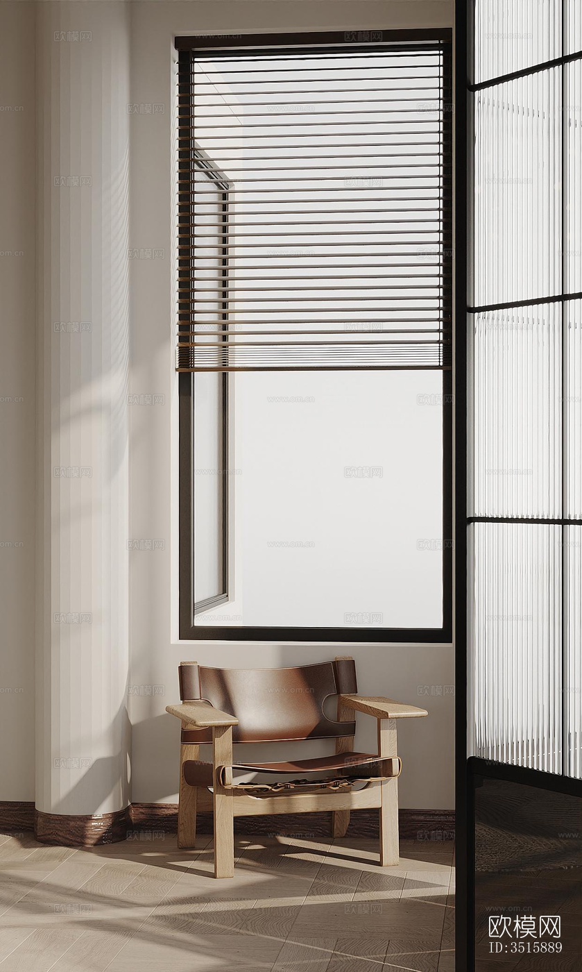 现代平层效果图下载（渲染图6）