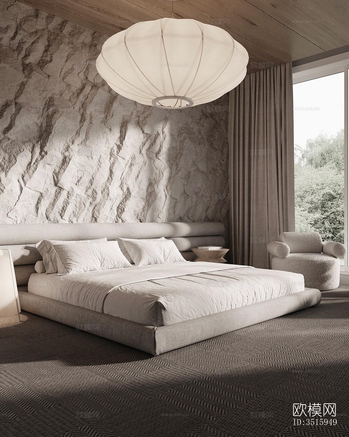 现代平层效果图下载（渲染图13）