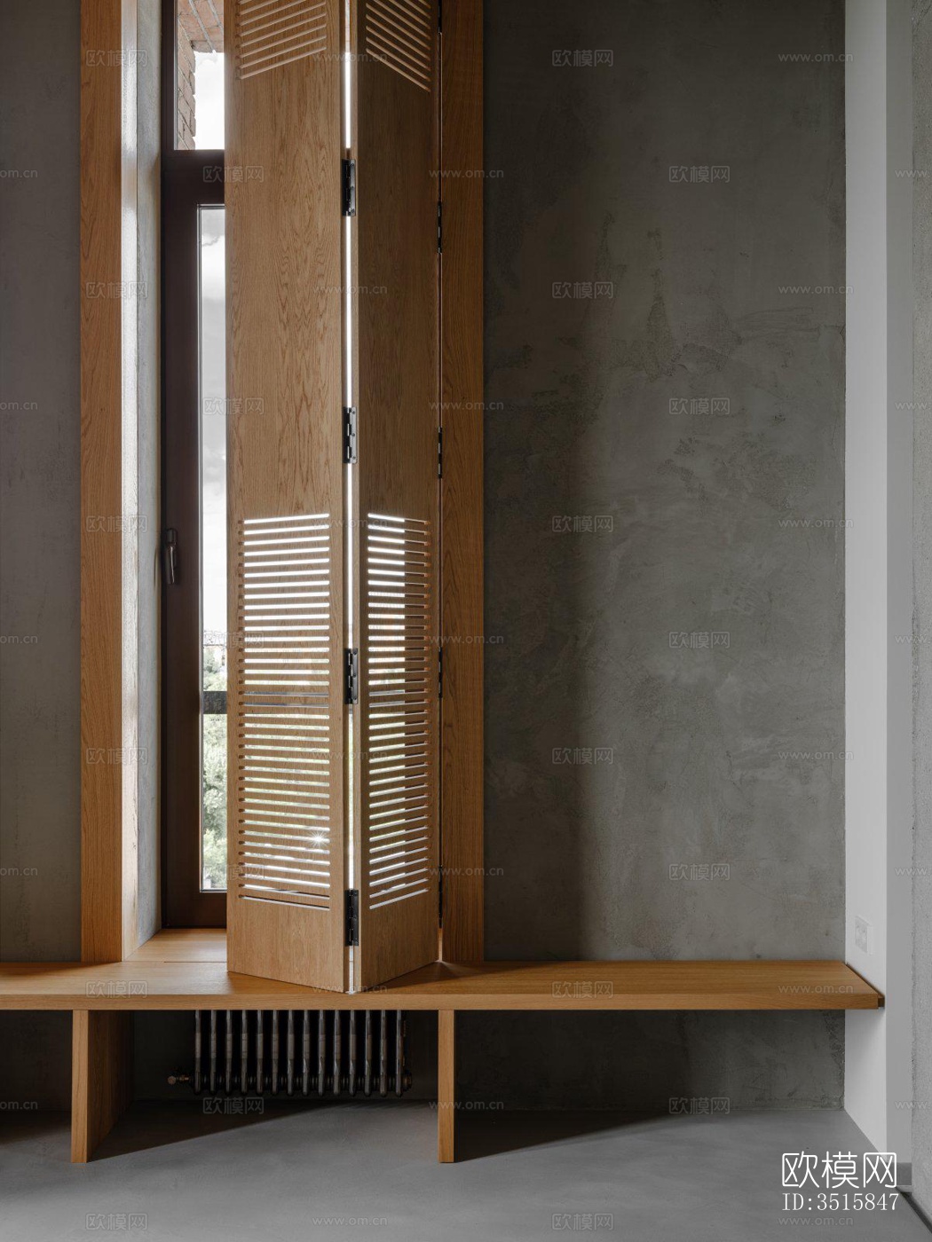 现代平层效果图下载（渲染图10）