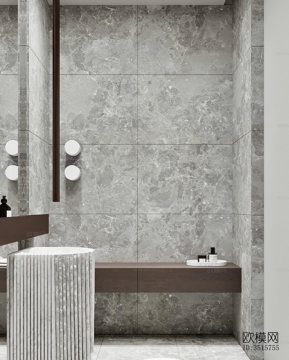 现代平层效果图下载（渲染图5）