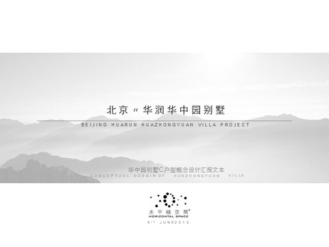  華潤華中園C戶型概念方案 
