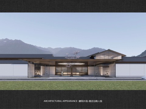  宁波绿城杭州湾新区禅意中式酒店设计方案 