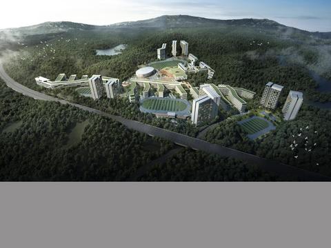  龙岗坪地高中园建设工程项目建筑方案设计 
