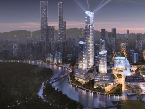  深圳火车站与罗湖口岸交通枢纽片区城市设计 