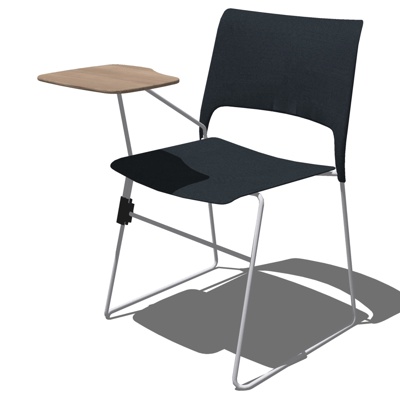  现代会议椅su模型 