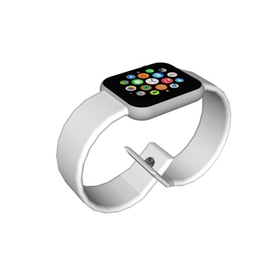  现代智能手表su模型 