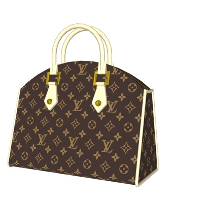  现代LV手提包su模型 