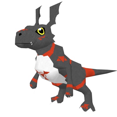  现代恐龙玩具su模型 