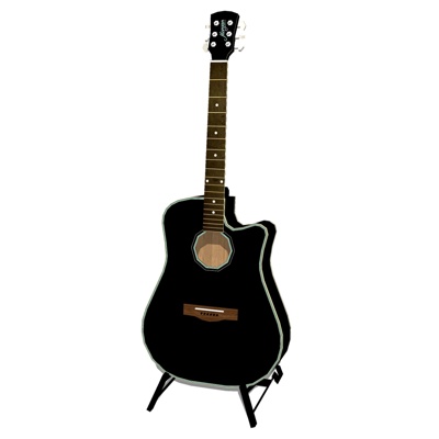  现代吉他su模型 