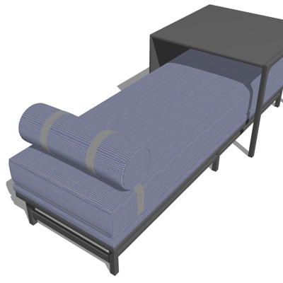  现代脚踏su模型 