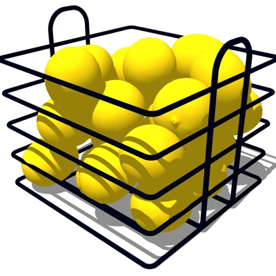  现代水果su模型 