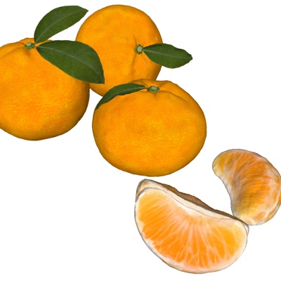  现代橘子su模型 