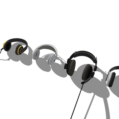  现代耳机su模型 