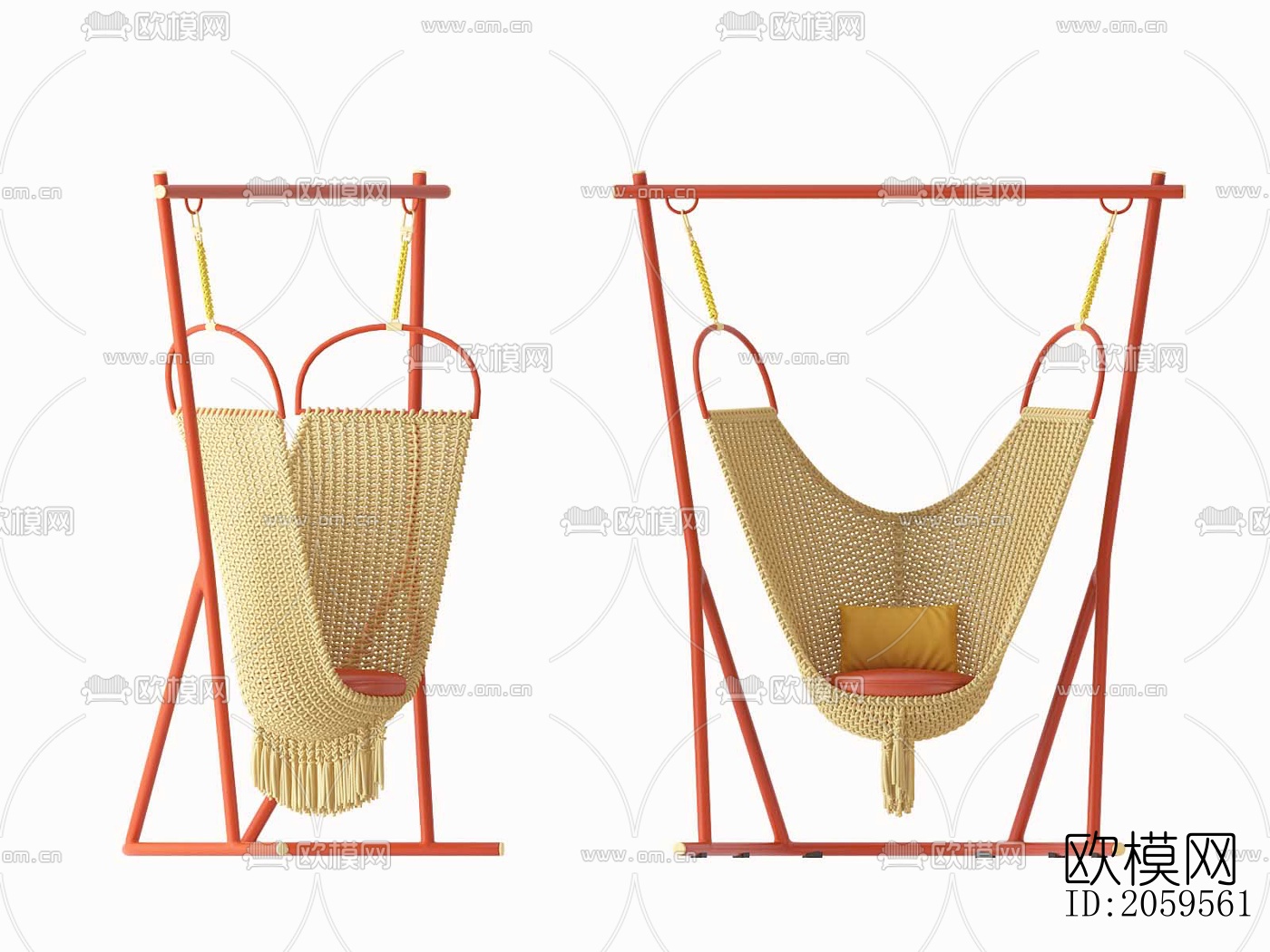 新中式布艺休闲椅su模型下载