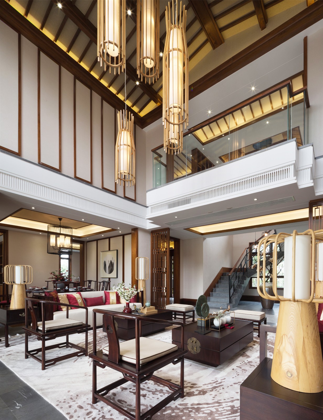 黄志达 中式别墅客厅