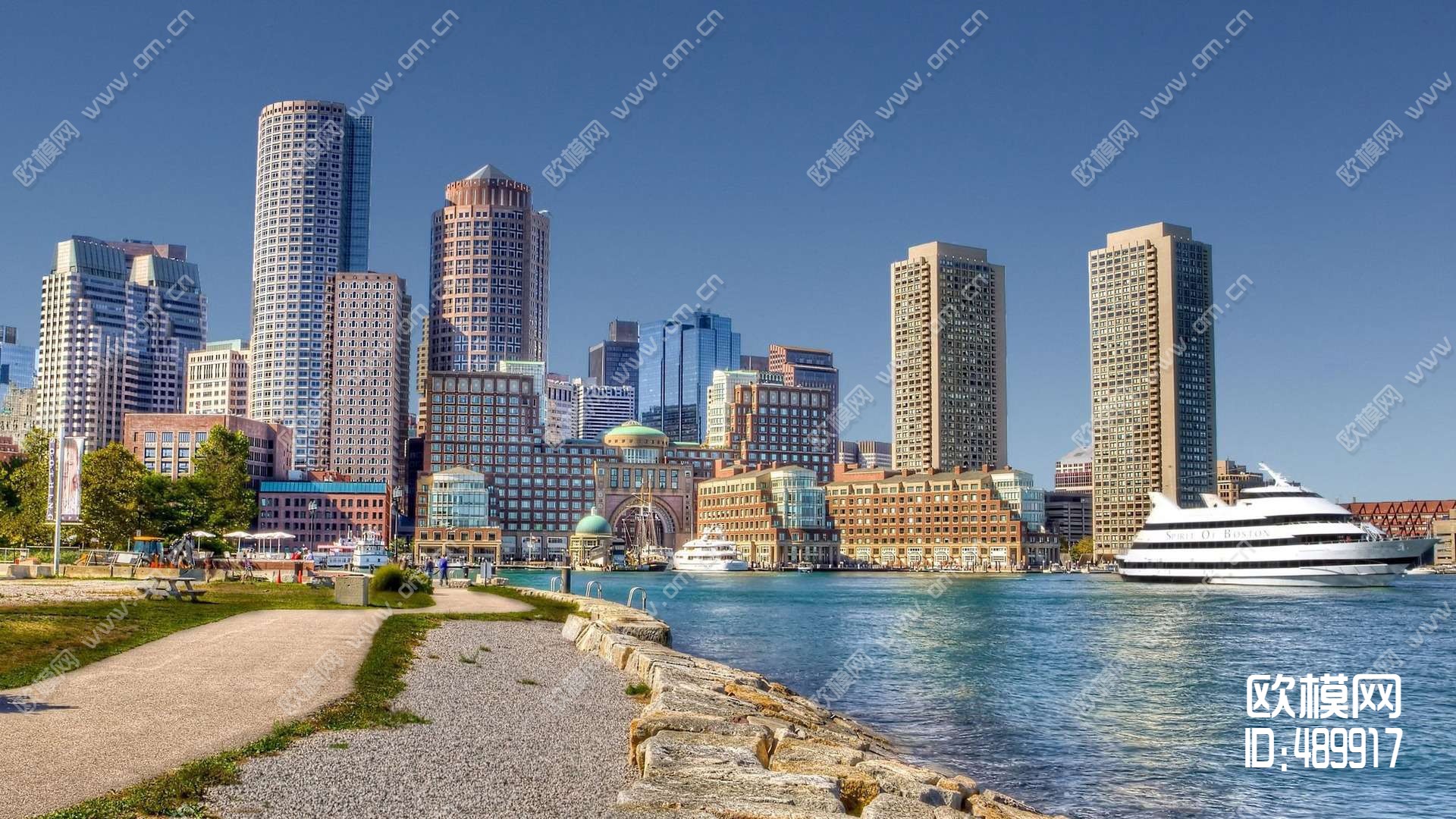 外景-免费3dmax模型库-欧模网