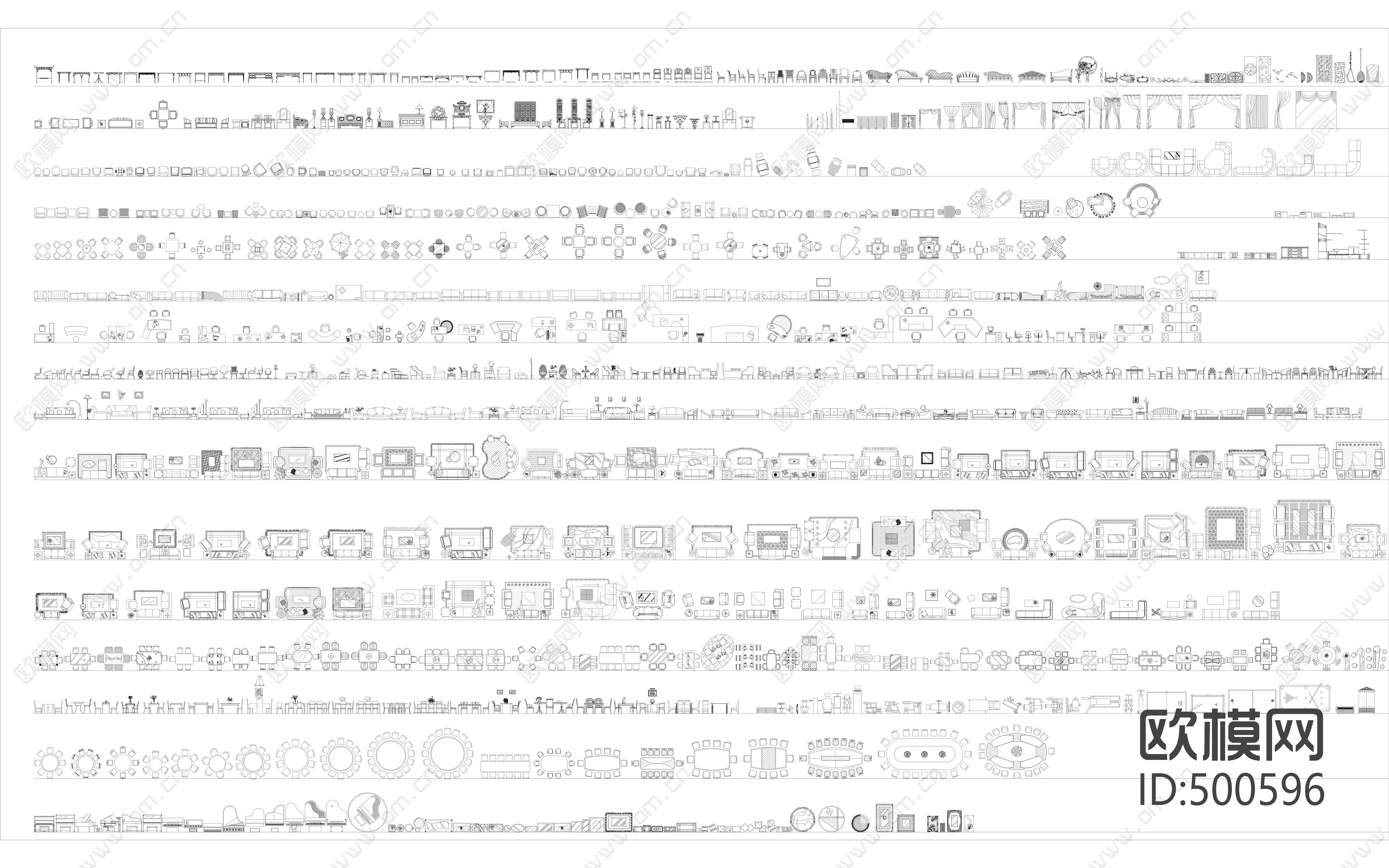 平面图库下载（渲染图3）