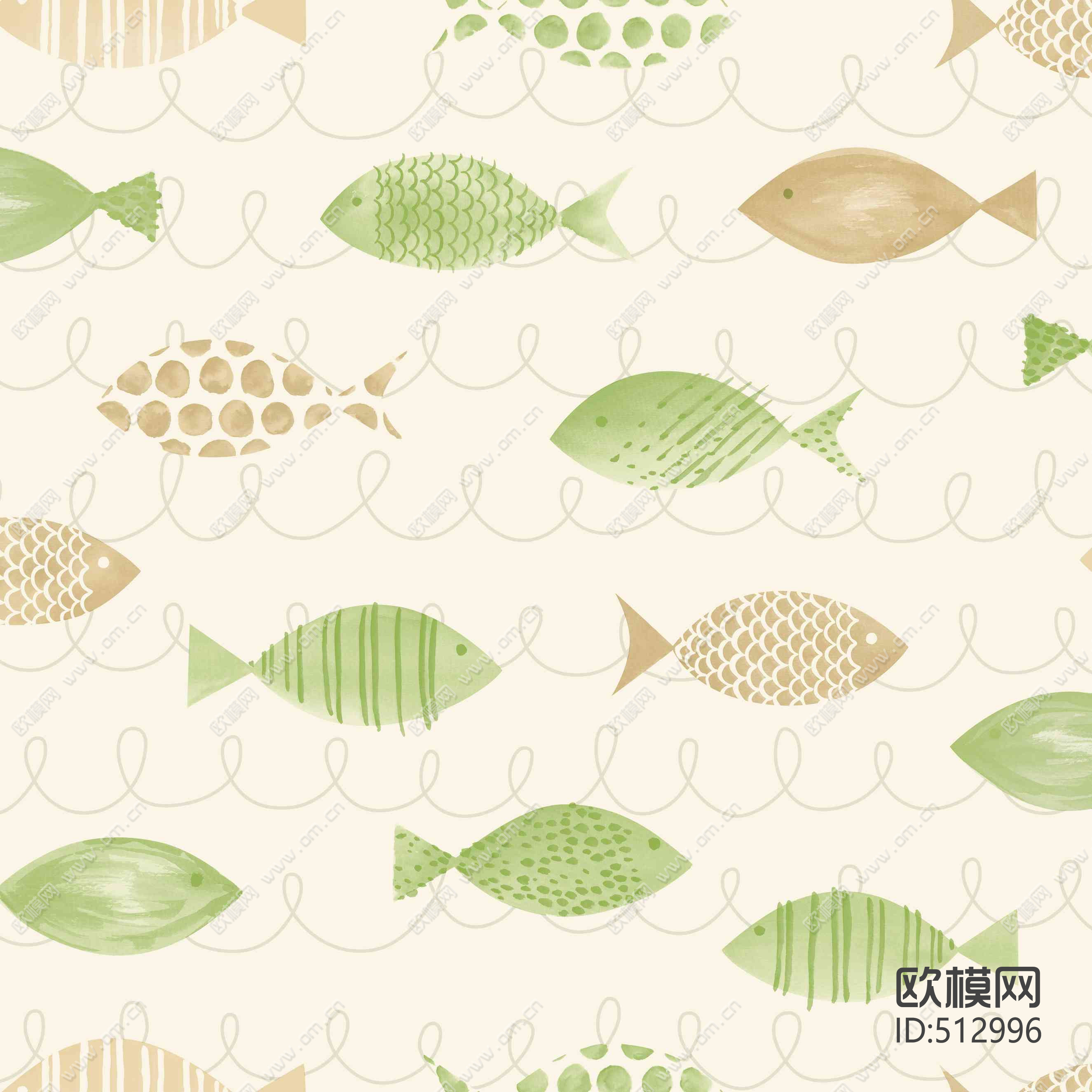 儿童地中海系列壁纸下载（渲染图1）