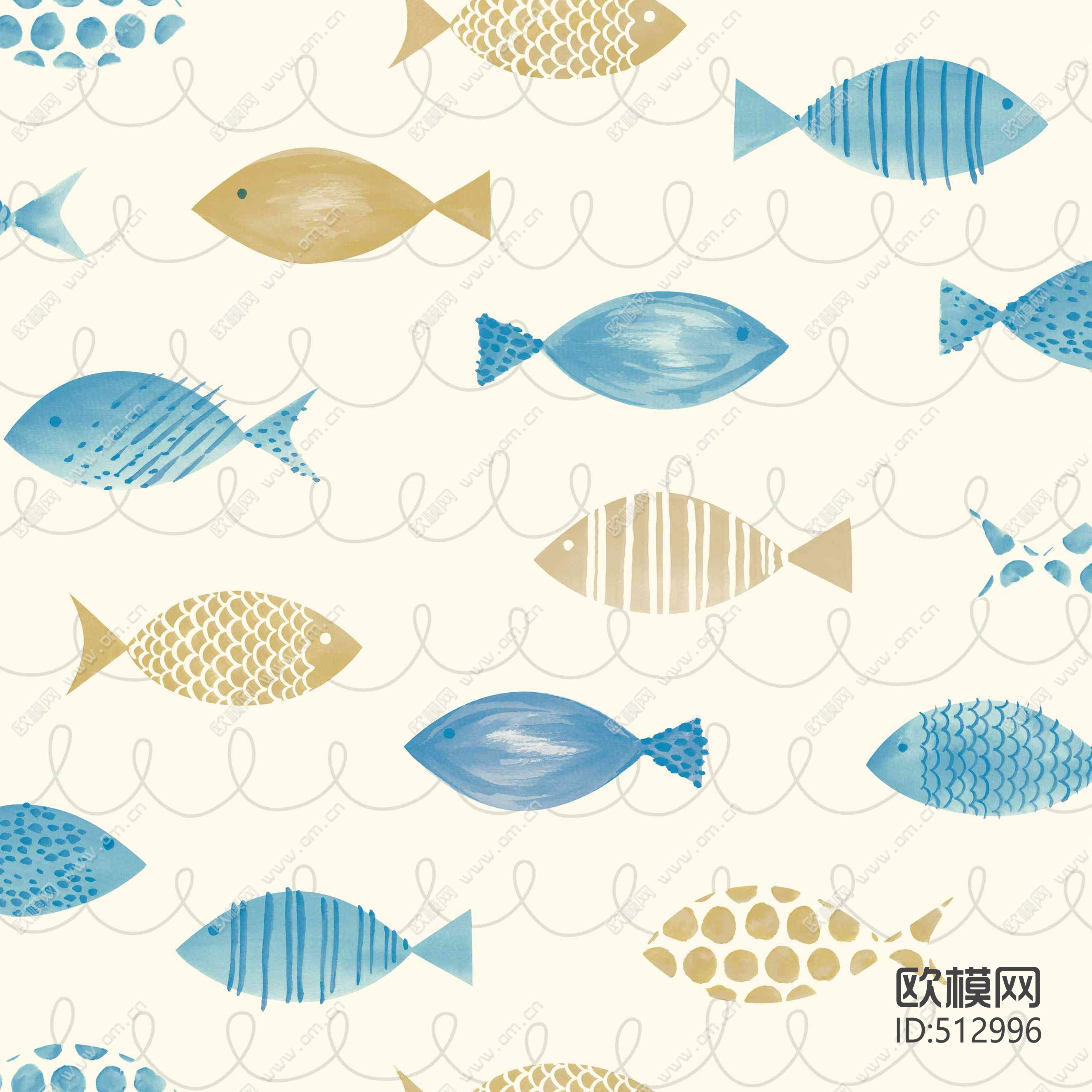 儿童地中海系列壁纸下载（渲染图4）