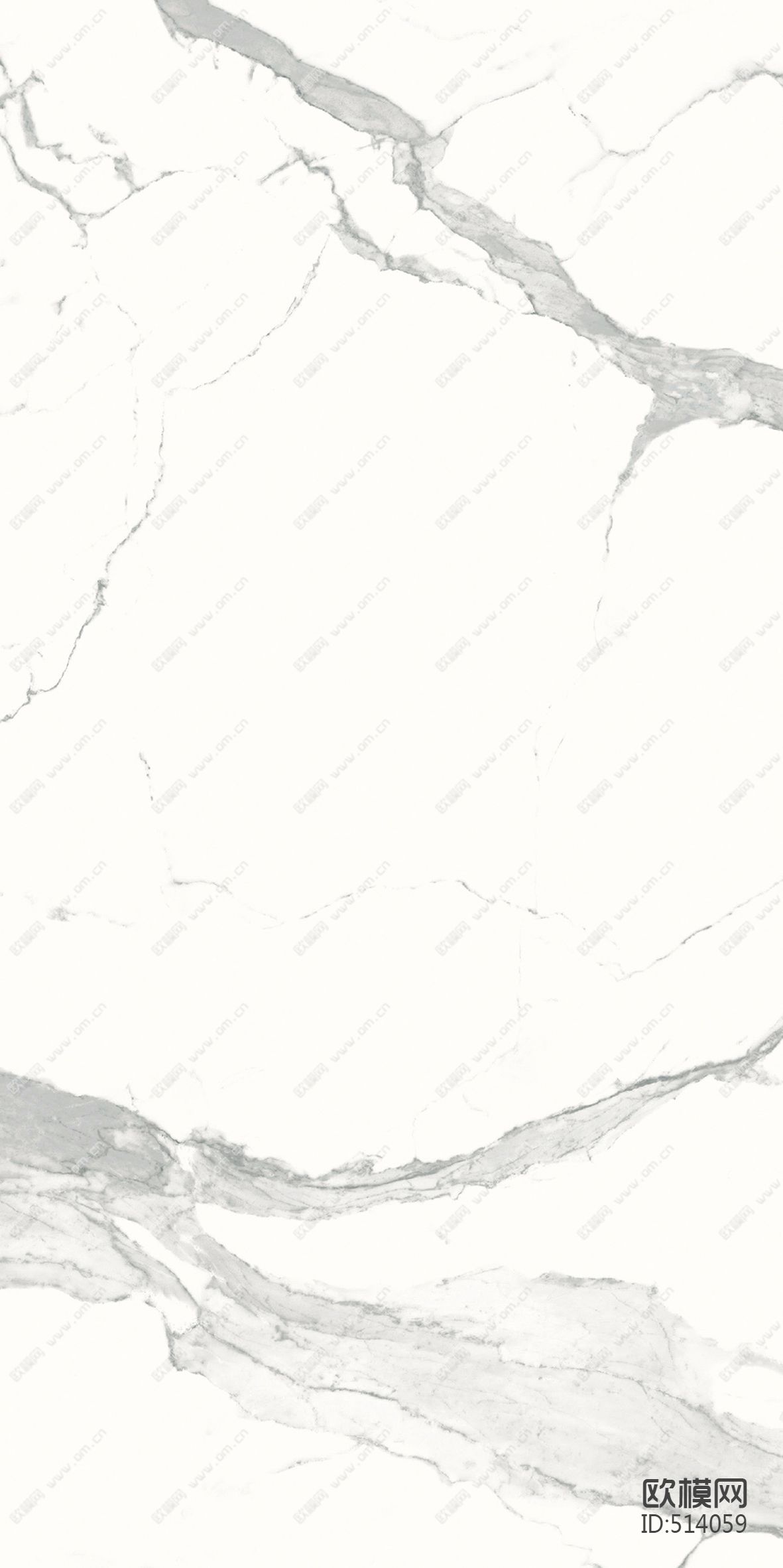 意大利锐思瓷砖特级雪花白系列贴图下载（渲染图3）