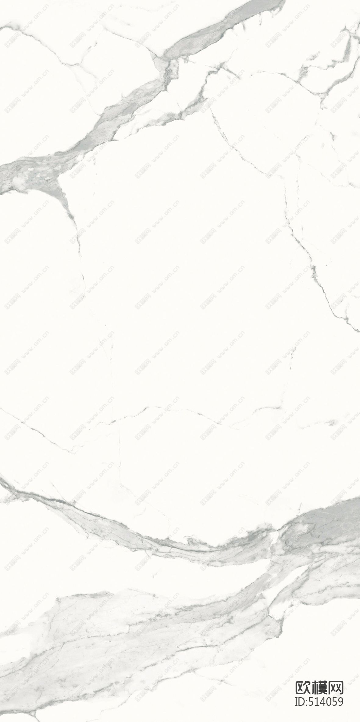 意大利锐思瓷砖特级雪花白系列贴图下载（渲染图5）