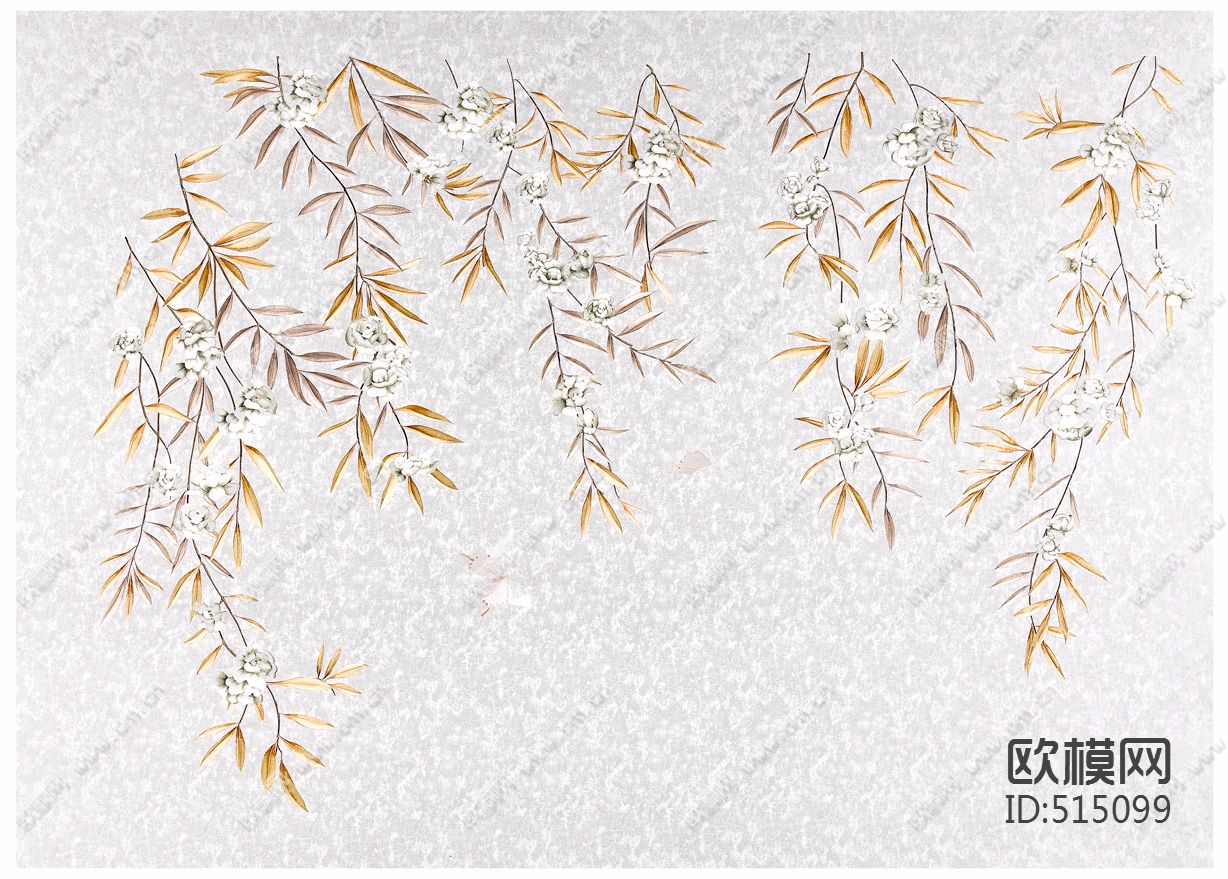 飘逸的花刺绣下载