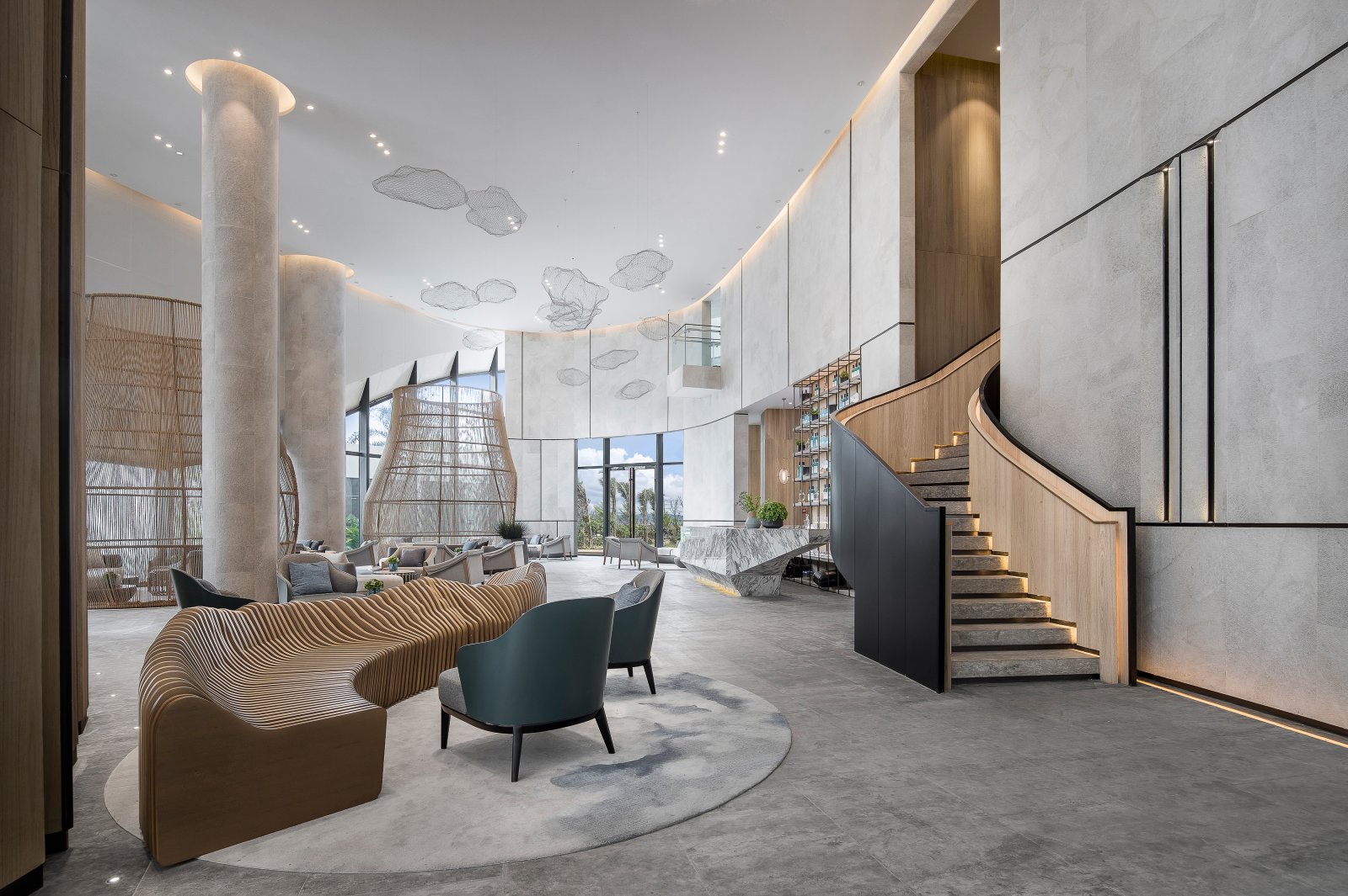 31设计 现代售楼处大堂