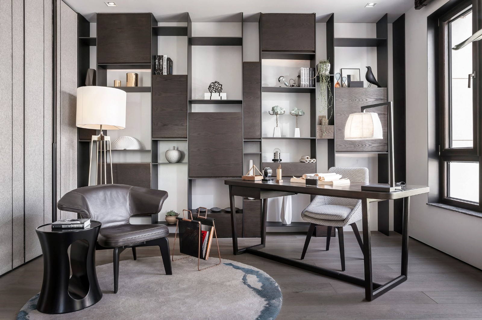 木田设计 现代别墅书房