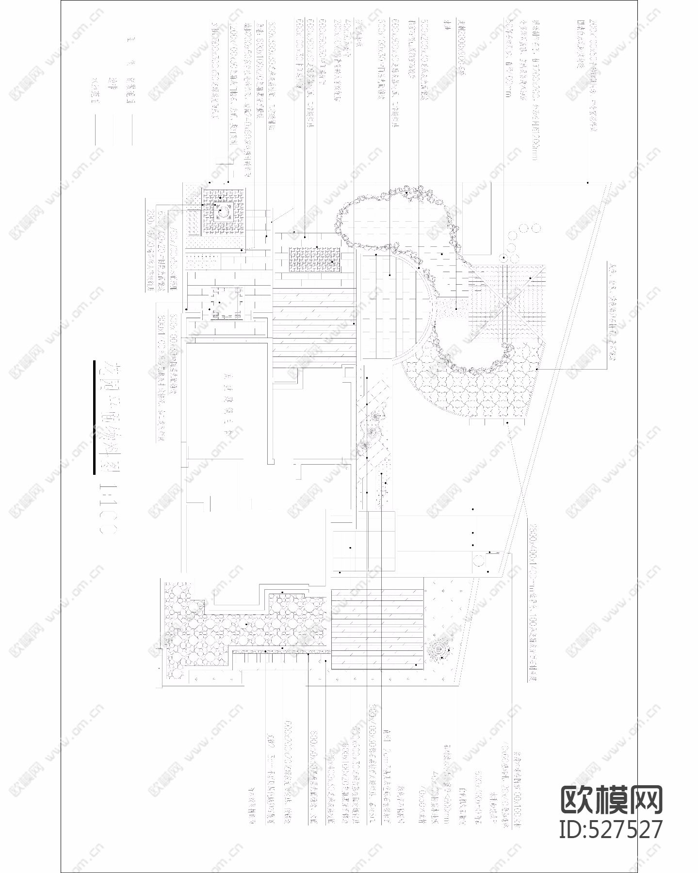 中式庭院施工图下载