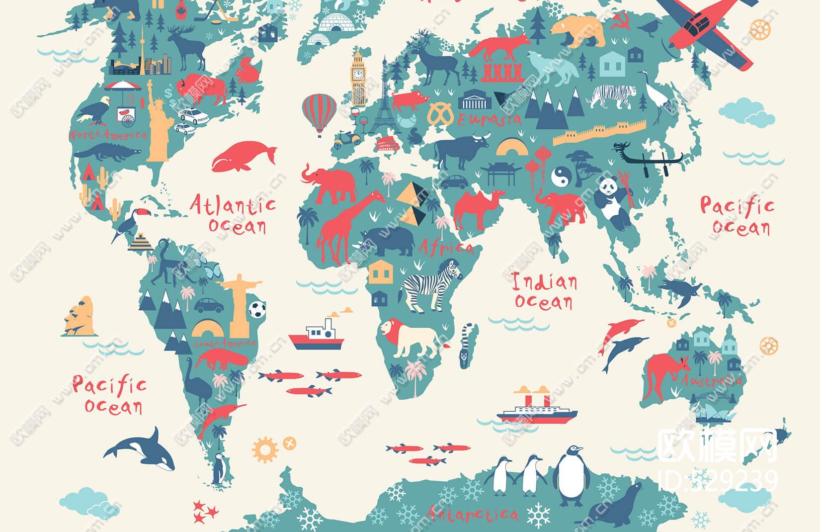 各种样式地图合集下载（渲染图2）