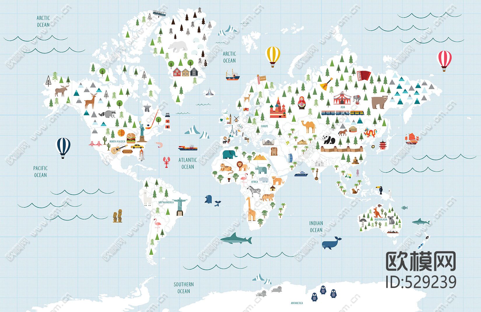 各种样式地图合集下载（渲染图3）