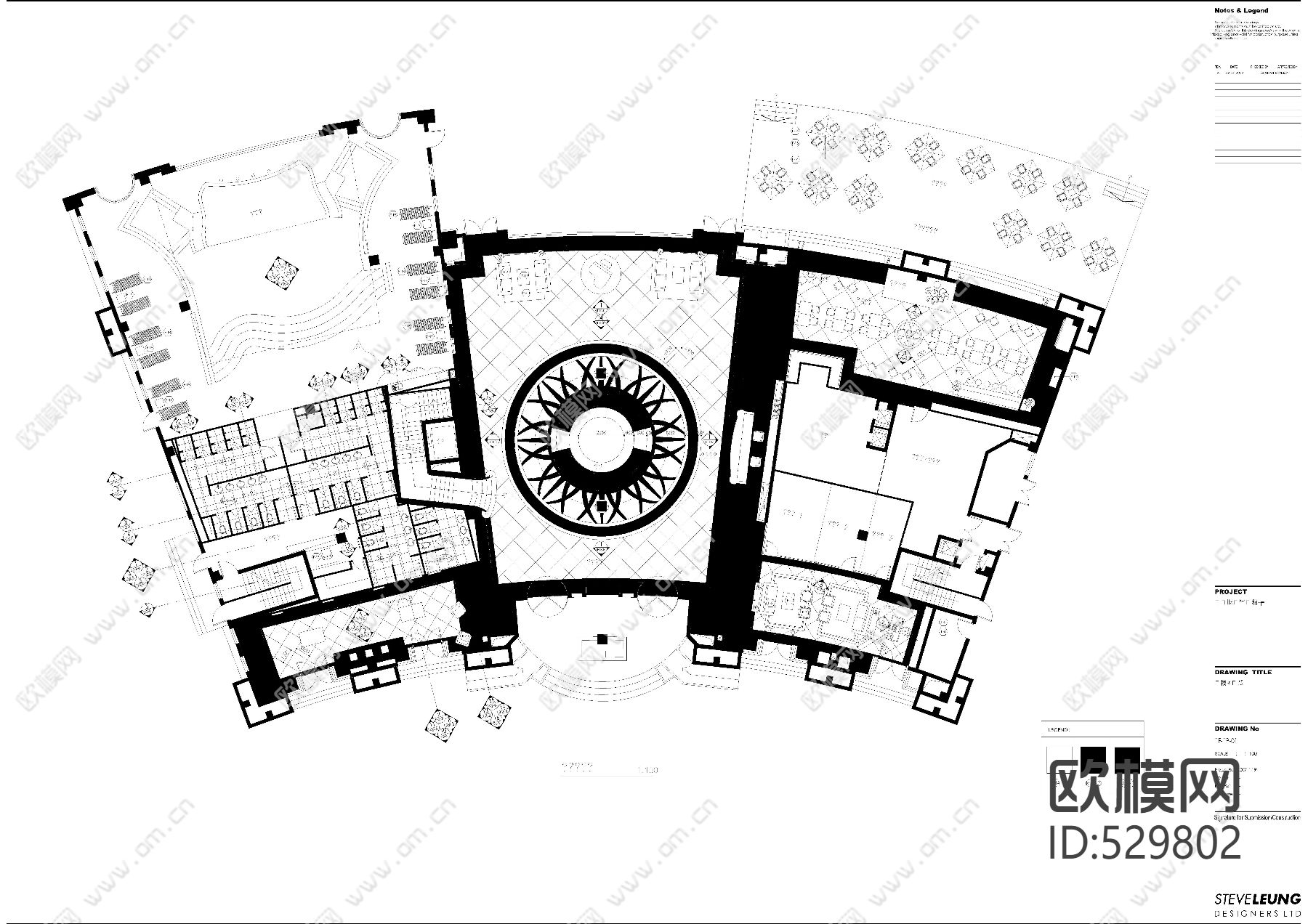 梁志天-上海康城会所施工图
