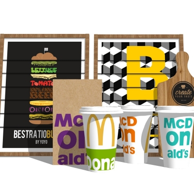  现代食品饮料su模型 