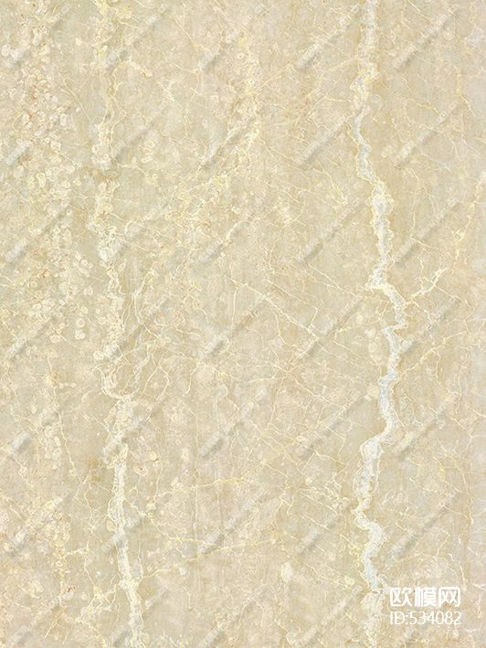 简一大理石瓷砖之意大利米黄系列下载（渲染图3）