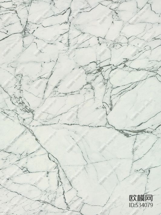 简一大理石瓷砖之细纹雪花白系列下载（渲染图1）