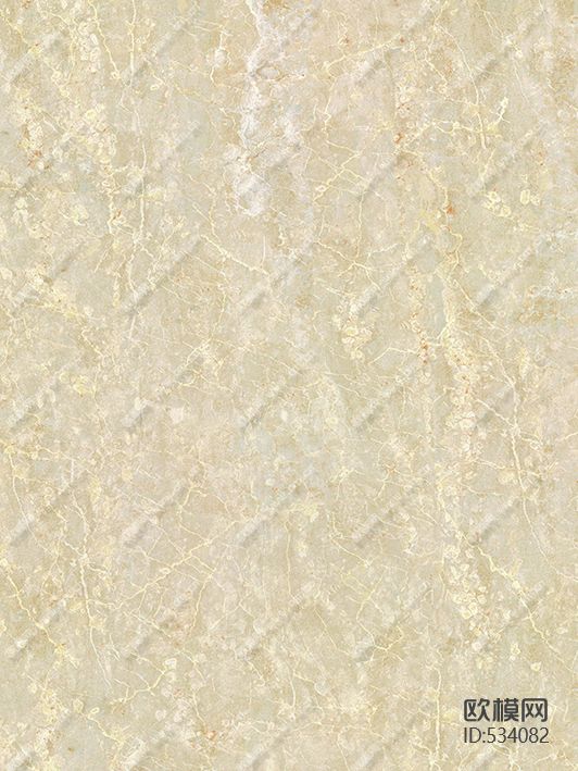 简一大理石瓷砖之意大利米黄系列下载（渲染图5）