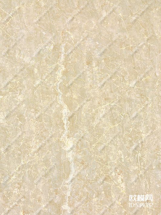 简一大理石瓷砖之意大利米黄系列下载（渲染图2）