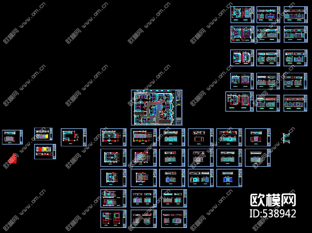 皇家贵族酒吧KTV装饰施工图下载（渲染图1）