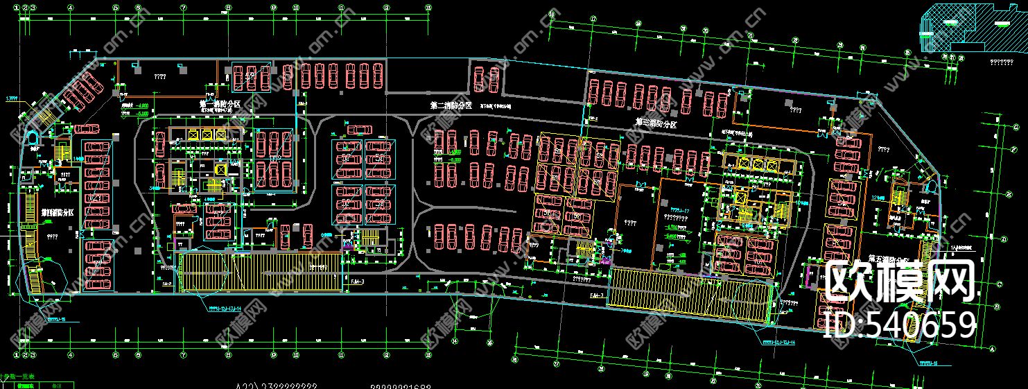 意大利国际大厦建筑施工图下载（渲染图1）