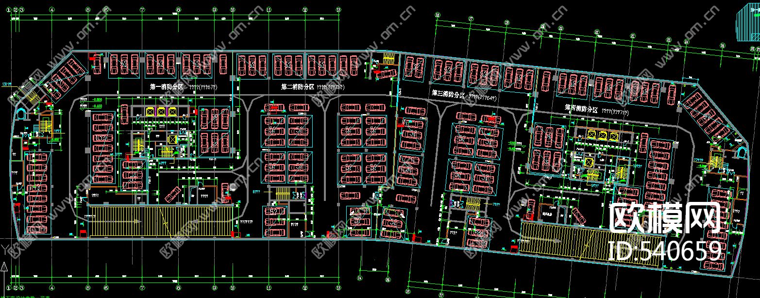 意大利国际大厦建筑施工图下载（渲染图3）