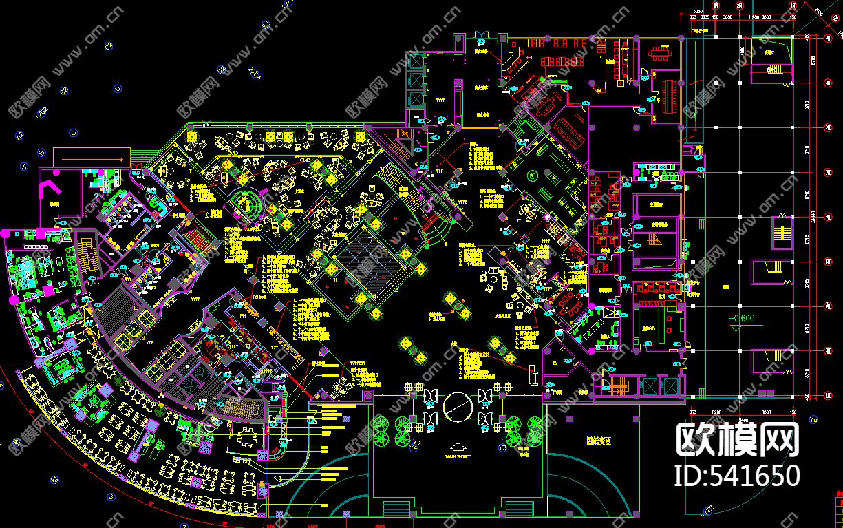 常州富都商贸装饰施工图下载（渲染图3）