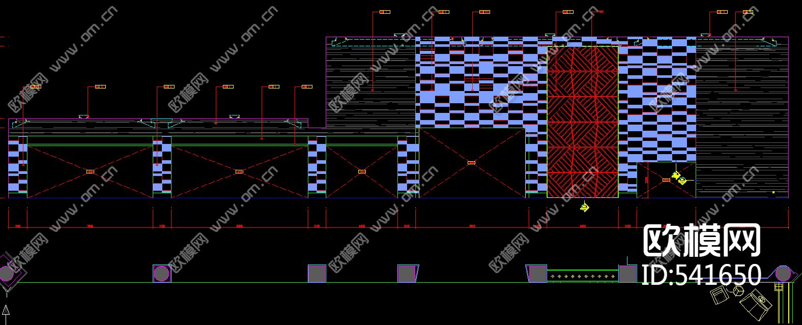 常州富都商贸装饰施工图下载（渲染图4）