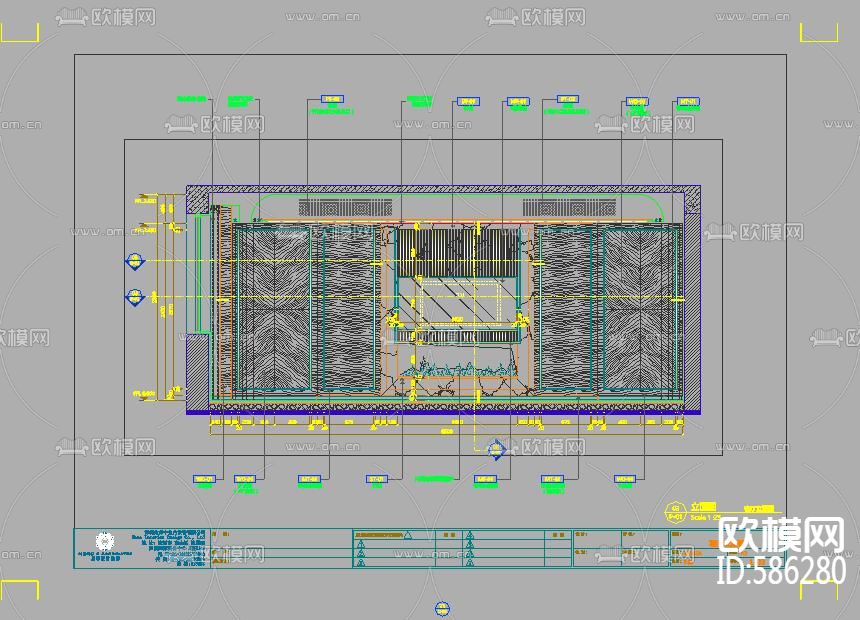 简约风格样板房下载（渲染图1）
